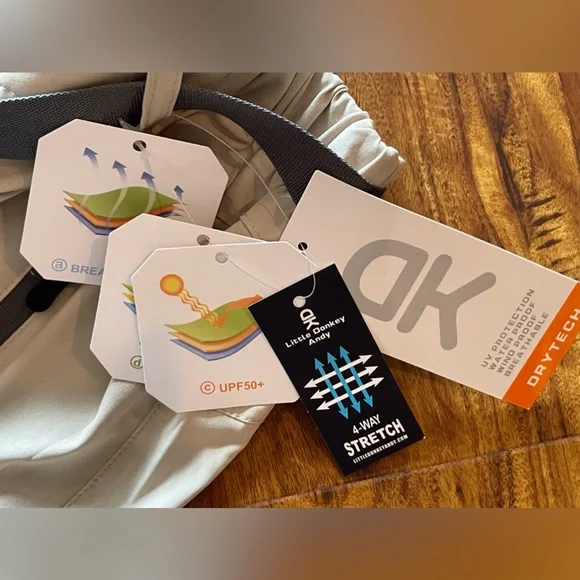 New Little Donkey Andy Women’s Waterproof, UV Protection, Stretch shorts - Large - Picture 5 of 10